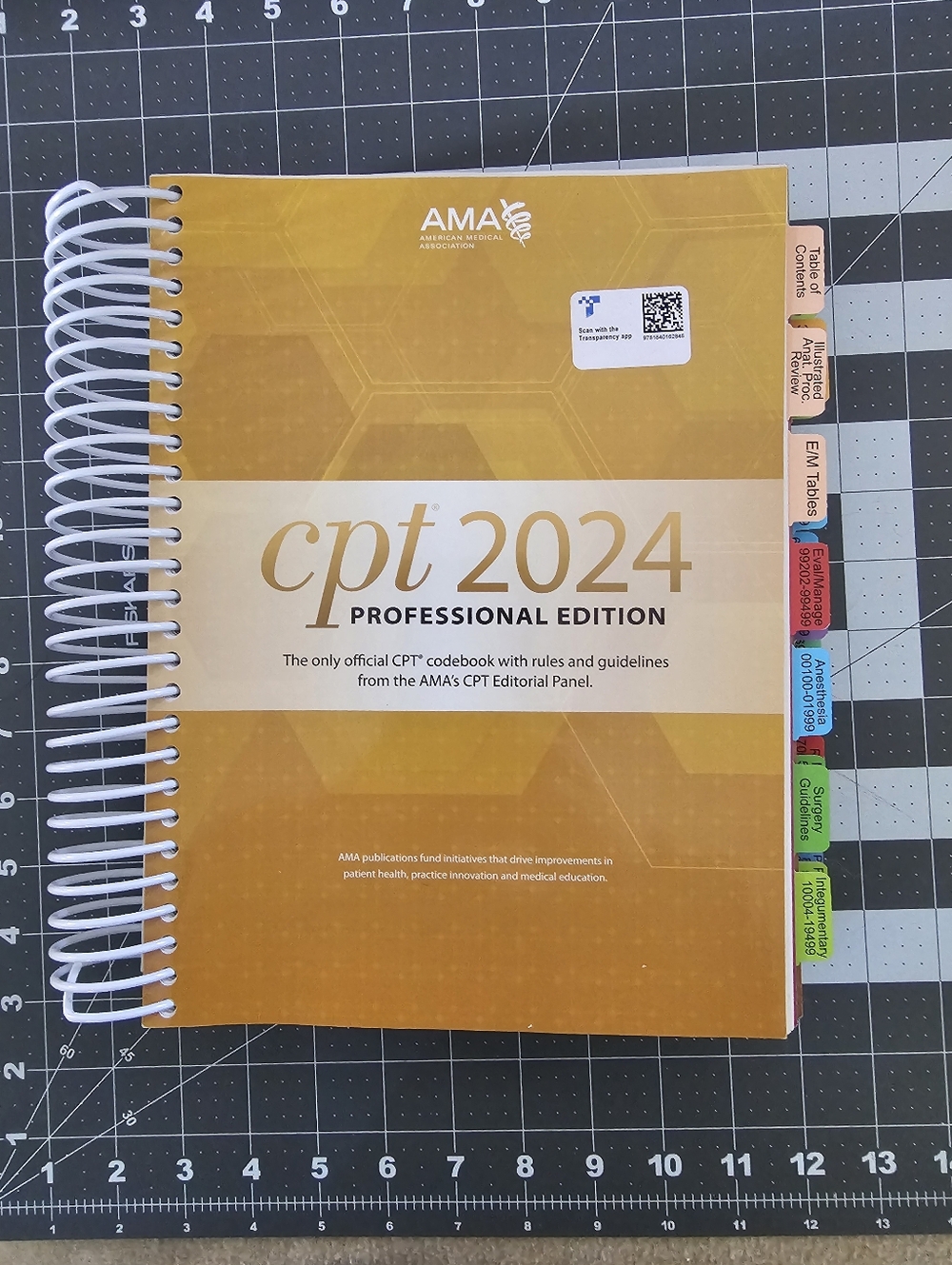 AMA CPT 2024 Professional Edition New With Complete Tab Set.